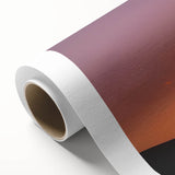 Art deco poster depicting a serene Middle Eastern landscape in soft earth tones on rolled canvas, ideal for nursery wall art.