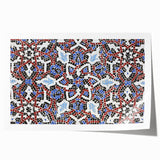 Extra large rolled print of a Middle Eastern Qatar scenery with muted earth tones, ideal for art wall dining room.