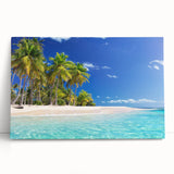 Black and white oceanic scenery on a large stretched canvas, suitable as kitchen wall art or for bedroom ambiance.