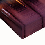 Black and white landscape art painting of a Buenos Aires scene on stretched canvas, ideal for bedroom wall art.