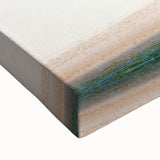 Black and white landscape art painting of a Brazilian scenery on large stretched canvas, suitable for bedroom wall decor.