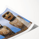 Extra large wall art featuring line art flowers in subtle hues on a rolled print, suitable for large living room decor.