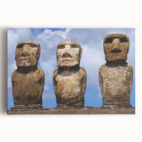 Black and white photo of Chilean landscape on stretched canvas, suitable for kitchen wall art.