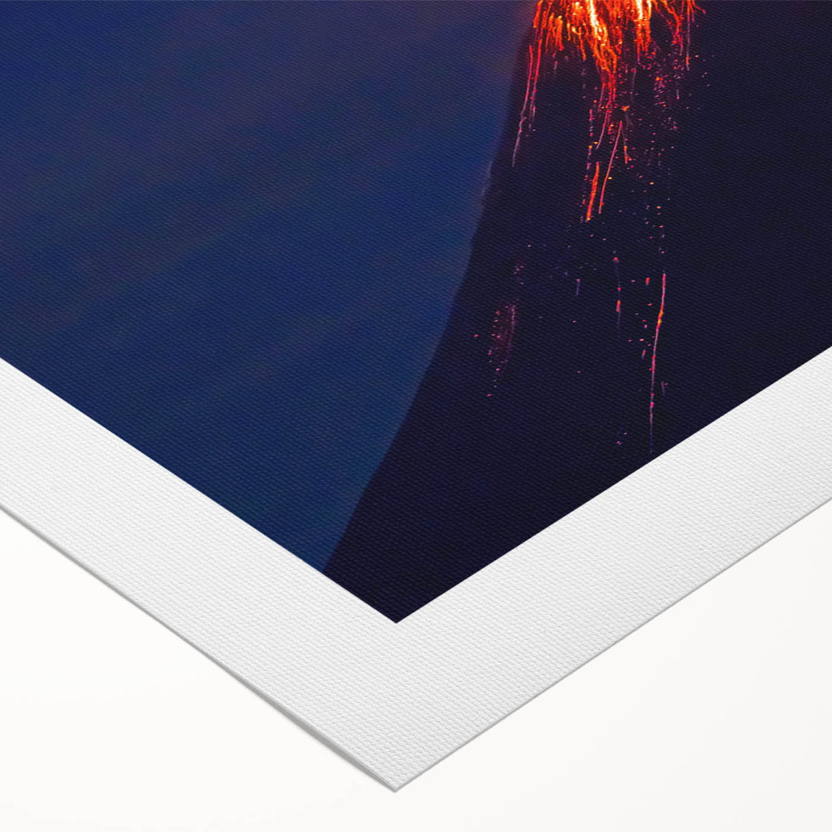 Art deco poster featuring a vibrant landscape of Ecuador on rolled canvas, ideal for dining room wall art.