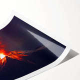 Extra large wall art featuring line art flowers in muted earth tones on a rolled print, ideal for large living room decor.