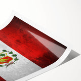 Extra large rolled print featuring line art flowers in muted tones, ideal for large living room wall art.