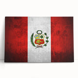 Black and white stretched canvas featuring a panoramic view of Machu Picchu, ideal for kitchen wall art or bedroom ambiance.