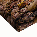 Black and white landscape art painting of a Venezuelan scenery on a large stretched canvas, suitable for bedroom wall decor.