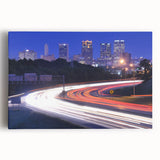 Black and white print of Alabama scenery on large stretched canvas, ideal for kitchen wall art.