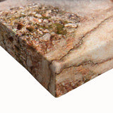 Black and white landscape art painting of Denali, Alaska on stretched canvas, suitable for bedroom wall decor.