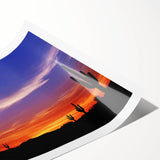 Extra large wall art featuring line art flowers in muted earth tones on rolled print, suitable for large living room decor.