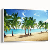 Vintage poster art of Catalina, California on a framed canvas, featuring colorful art in a large format.