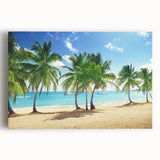 Black and white stretched canvas of Catalina, California scenery, ideal for kitchen wall art.