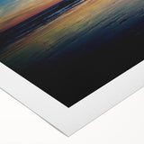 Art deco poster featuring a scenic view of Coronado, California, with muted pastel colors on rolled canvas.