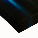 Black and white landscape art painting of San Diego on large stretched canvas, suitable for bedroom wall decor.