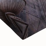 Black and white landscape art painting of San Francisco on stretched canvas, ideal for bedroom wall art.