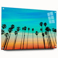 Acrylic print of Santa Barbara scenery in soft pastel colors, suitable for bedroom or dining room decor.