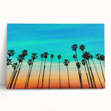 Black and white stretched canvas of Santa Barbara scenery, ideal for kitchen wall art or bedroom ambiance.