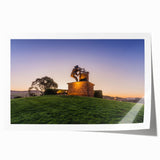Extra large rolled print of Sonoma, California scenery with vibrant floral elements, ideal for dining room wall art.