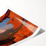 Extra large wall art featuring line art flowers in muted earth tones on a rolled print, ideal for large living room decor.