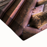 Large art depicting a black and white landscape of Connecticut on stretched canvas, suitable for bedroom wall decor.