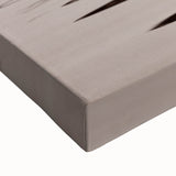 Large art of a black and white Iowa landscape on stretched canvas, ideal for bedroom wall decor.