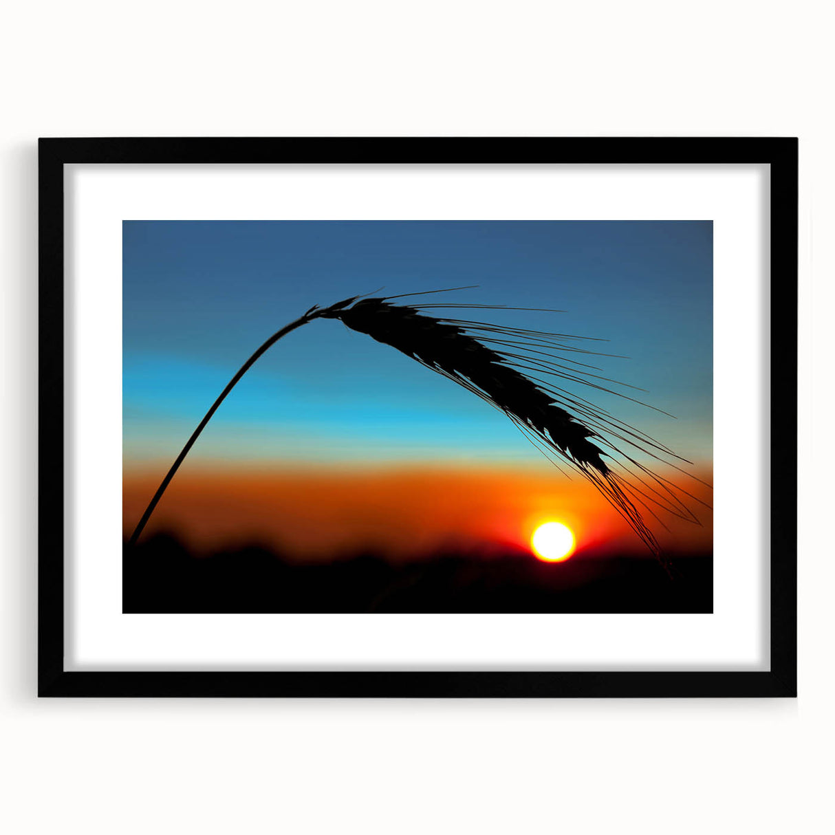 Abstract art print featuring colorful, textured brush strokes on extra large canvas, ideal for living room decor.