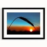 Abstract art print featuring colorful, textured brush strokes on extra large canvas, ideal for living room decor.