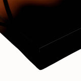 Large art featuring a black and white Kansas landscape painting on stretched canvas, ideal for bedroom wall decor.