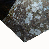 Black and white landscape art painting of Kentucky scenery on large stretched canvas, suitable for bedroom wall.