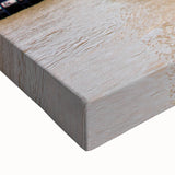 Black and white large art canvas of New Orleans landscape, ideal for bedroom wall decor.