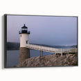 Black and white landscape of Acadia, Maine on framed canvas, suitable for bedroom wall art.