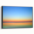 Black and white framed canvas featuring a vintage landscape of Cape Cod, ideal for bedroom wall decor.