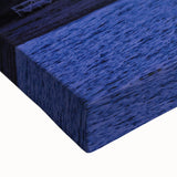 Black and white landscape art painting of Nantucket on stretched canvas, ideal for bedroom wall decor.