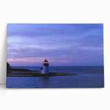 Black and white stretched canvas of Nantucket scenery, ideal for kitchen wall art or bedroom ambiance.
