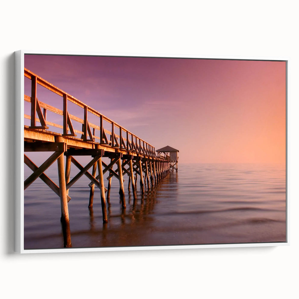 Vintage poster art of a Mississippi landscape on a framed canvas, featuring vibrant colors, ideal for living room decor.
