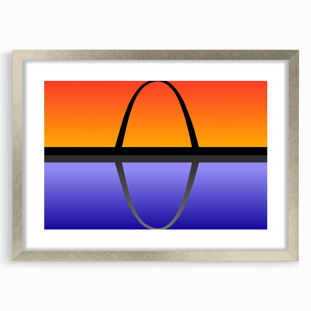 Textured art print of St.