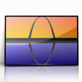 Large abstract wall art depicting the St.