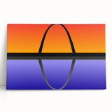 Black and white stretched canvas of St. Louis skyline, ideal for kitchen wall art or bedroom ambiance.