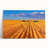 Black and white photo of Montana scenery on large stretched canvas, ideal for kitchen wall art or bedroom ambiance.