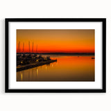 Abstract art print of Charlotte skyline in vibrant colors on a textured, extra large canvas, ideal for living room decor.