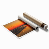 Extra large rolled print featuring a floral art design with muted pastel colors, ideal for classy bathroom wall art.