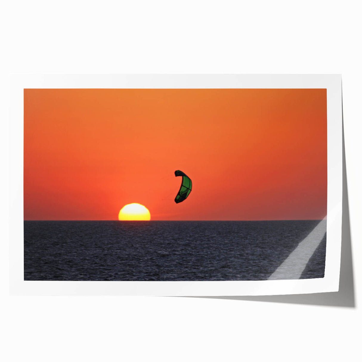 Outer Banks, North Carolina scenery on a rolled print, featuring soft pastel shades.