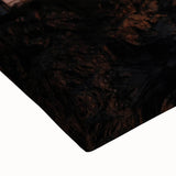 Large art of Portland, Oregon landscape in black and white on stretched canvas, suitable for bedroom wall decor.