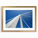 Extra large framed abstract art print of Charleston scenery in textured gold, ideal for living room decor.