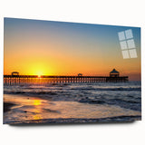 Large abstract acrylic print of a South Carolina landscape in muted earth tones, ideal for bedroom or dining room art.