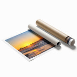 Extra large rolled print of a South Carolina landscape featuring soft pastel hues, perfect for classy bathroom wall art.