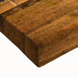 Black and white landscape art painting of South Dakota scenery on a large stretched canvas, suitable for bedroom wall decor.