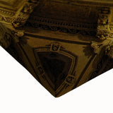 Black and white landscape art painting of Austin, Texas on stretched canvas, suitable for bedroom wall decor.