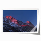 Rolled print of Salt Lake City with pastel colors, ideal for art wall dining room.